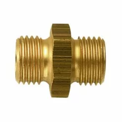 METABO Doppelnippel, Messingfarben