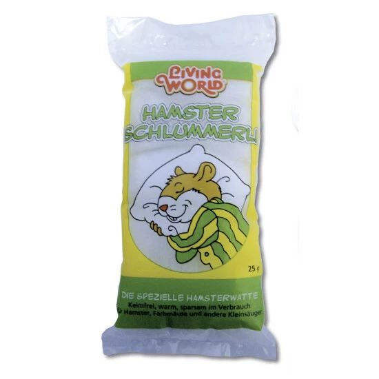 Living World Hamsterwatte, 25g, Weiß 3 Living World Hamsterwatte, 25g, Weiß
