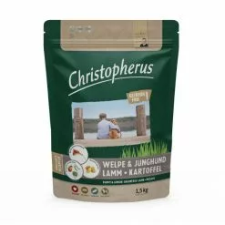 CHRISTOPHERUS Hundetrockenfutter, 4 Stück, Je 1,5 Kg