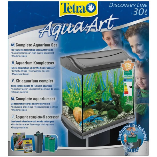 Tetra AquaArt Aquarium Komplett-Set Anthrazit 30L 7 Tetra AquaArt Aquarium Komplett-Set Anthrazit 30L – Bild 5