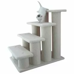 ARMARKAT Tiertreppe, BxH: 64 X 64 Cm, Elfenbeinfarben