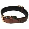 Hundehalsband, Größe: 65 Cm, Rindsleder, Cognacfarben -Günstiges Tierbedarf Geschäft unnamed file 16043