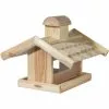 DOBAR Vogelfutterhaus, Für Vögel, Kiefernholz/Kunststoff, Natur/Holzfarben -Günstiges Tierbedarf Geschäft unnamed file 16051