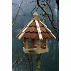 DOBAR Futterhaus, Für Wildvögel, Kiefernholz, Natur/braun -Günstiges Tierbedarf Geschäft unnamed file 16077