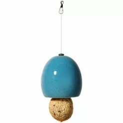 LUXUS-VOGELHAUS Futterspender, Für Wildvögel, Keramik/Edelstahl, Rot/grün/blau -Günstiges Tierbedarf Geschäft unnamed file 16086