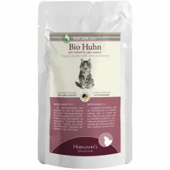 HERMANNS MANUFAKTUR Katzen Nassfutter, 20 Beutel à 100 G