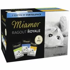 MIAMOR Katzen Nassfutter »Ragout Royale«, 4 Packungen à 4800 G