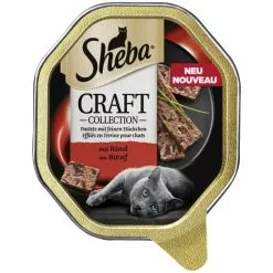 SHEBA Katzen Nassfutter »Craft Collection«, 22 Schalen à 85 G