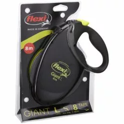 Flexi Hundeleine, Giant, L, Kunststoff | Metall, Schwarz | Neongelb -Günstiges Tierbedarf Geschäft unnamed file 1613