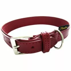 HEIM Halsband, Florenz, 2,5/ 40 Cm, Rindsleder, Rot -Günstiges Tierbedarf Geschäft unnamed file 16158