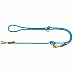 HUNTER Hundeleine, Oss, 0,8/200 Cm, Baumwoll Mischgewebe, Petrol