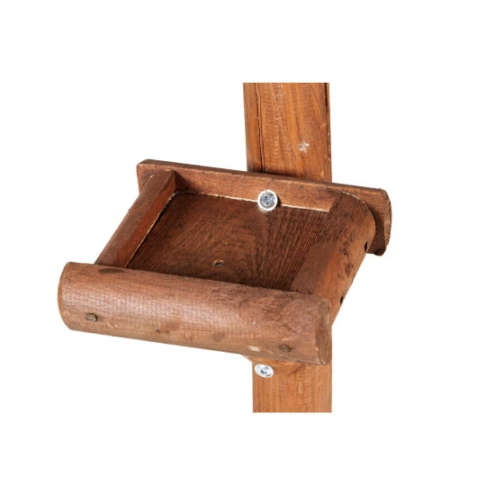 SIENA GARDEN Vogelhaus, Fichtenholz, Braun 5 SIENA GARDEN Vogelhaus, Fichtenholz, Braun – Bild 3