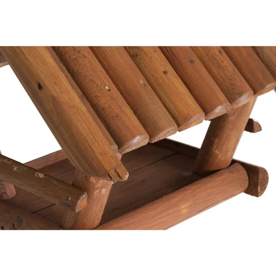 SIENA GARDEN Vogelhaus, Fichtenholz, Braun 9 SIENA GARDEN Vogelhaus, Fichtenholz, Braun – Bild 7