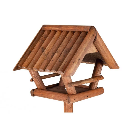 SIENA GARDEN Vogelhaus, Fichtenholz, Braun 10 SIENA GARDEN Vogelhaus, Fichtenholz, Braun – Bild 8