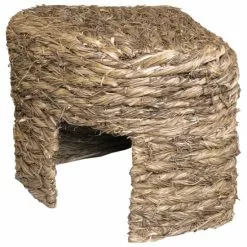 HUGRO Spielzeug, Nager-Eck-Grashaus , Natur, Für Nager