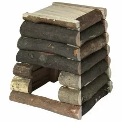 HUGRO Spielzeug, Nager-Turm, Natur, Gr. M, Für Nager