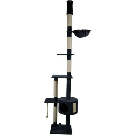 SILVIO DESIGN Kratzbaum »Lucy«, Für Katzen, Holzwerkstoff, Grau 3 SILVIO DESIGN Kratzbaum »Lucy«, Für Katzen, Holzwerkstoff, Grau