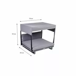 GREEMOTION Haustier-Sofa, Grau, BxHxL: 70 X 65 X 65 Cm -Günstiges Tierbedarf Geschäft unnamed file 16269