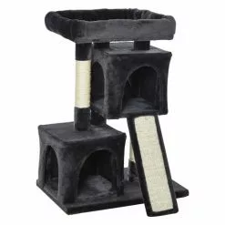 PawHut Kratzbaum, 59 Cm, Dunkelgrau