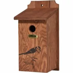 DOBAR Nistkasten, BxHxL: 16 X 32 X 16 Cm, Holz, Braun