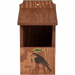 DOBAR Nistkasten, BxHxL: 18 X 32 X 17 Cm, Holz, Braun -Günstiges Tierbedarf Geschäft unnamed file 16328