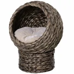 PawHut Katzenhöhle, BxHxL: 33 X 60 X 42 Cm, Naturmaterial