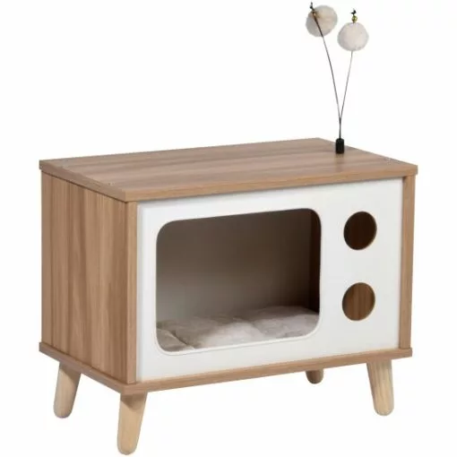 DOBAR Katzenhöhle, BxHxL: 29 X 40 X 29 Cm, Braun -Günstiges Tierbedarf Geschäft unnamed file 16343