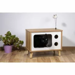 DOBAR Katzenhöhle, BxHxL: 29 X 40 X 29 Cm, Braun -Günstiges Tierbedarf Geschäft unnamed file 16345