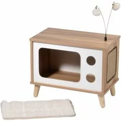 DOBAR Katzenhöhle, BxHxL: 29 X 40 X 29 Cm, Braun -Günstiges Tierbedarf Geschäft unnamed file 16346