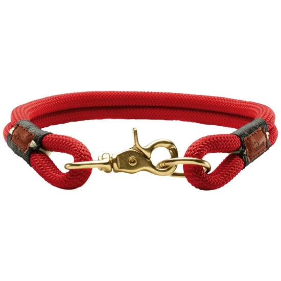 HUNTER Halsband, Oss, M-L, Nylon, Rot 3 HUNTER Halsband, Oss, M-L, Nylon, Rot