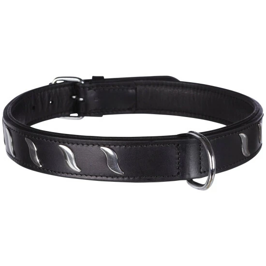 TRIXIE Halsband, Active, L: 48–56 Cm/30 Mm, Leder, Schwarz 3 TRIXIE Halsband, Active, L: 48–56 Cm/30 Mm, Leder, Schwarz