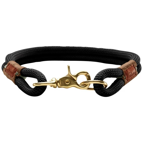 HUNTER Halsband, Oss, M-L, Nylon, Schwarz 3 HUNTER Halsband, Oss, M-L, Nylon, Schwarz