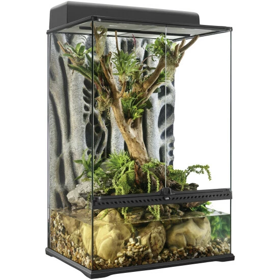 EXO TERRA Glasterrarium, 60 X 45 X 90 Cm, Inklusive Rückwand 5 EXO TERRA Glasterrarium, 60 X 45 X 90 Cm, Inklusive Rückwand – Bild 3