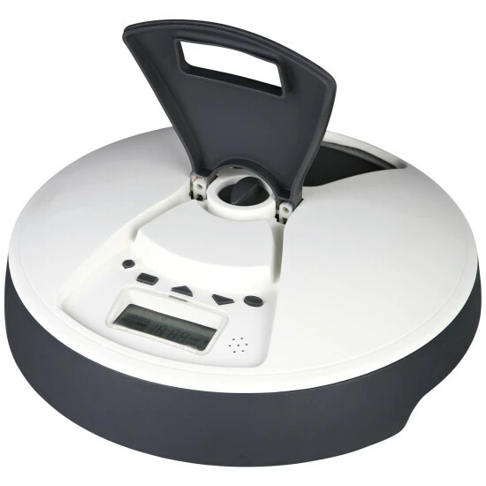 TRIXIE Futterautomat, TX6, Kunststoff, Weiß 5 TRIXIE Futterautomat, TX6, Kunststoff, Weiß – Bild 3