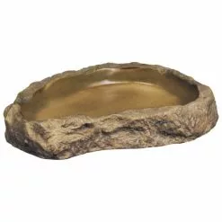 Futternapf, Exo Terra Feeding Dishes, Polyresin, Braun