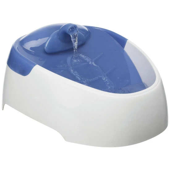 TRIXIE Trinkbrunnen, Kunststoff, Weiß | Blau 4 TRIXIE Trinkbrunnen, Kunststoff, Weiß | Blau – Bild 2