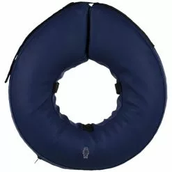 TRIXIE Schutzkragen, Für Hunde, Dunkelblau