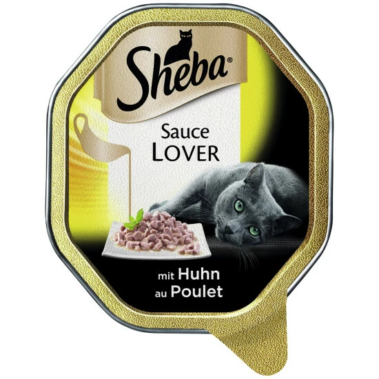 SHEBA Katzen Nassfutter »Sauce Lover«, 22 Schalen à 85 G 3 SHEBA Katzen Nassfutter »Sauce Lover«, 22 Schalen à 85 G