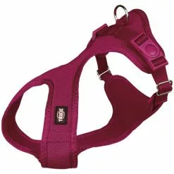 Hunde-Geschirr, S–M, Nylon, Fuchsia