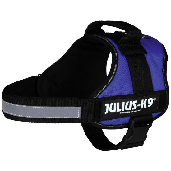 Hunde-Geschirr, M–L, Nylon, Blau 3 Hunde-Geschirr, M–L, Nylon, Blau