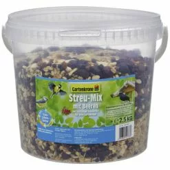 Gartenkrone Vogelfutter »Streumix Mit Beeren«, 1 Eimer à 2500 G