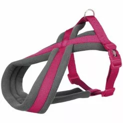 Hunde-Geschirr, L, Nylon, Fuchsia