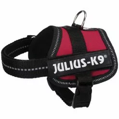 Hunde-Geschirr, Baby 1/XS, Nylon, Rot