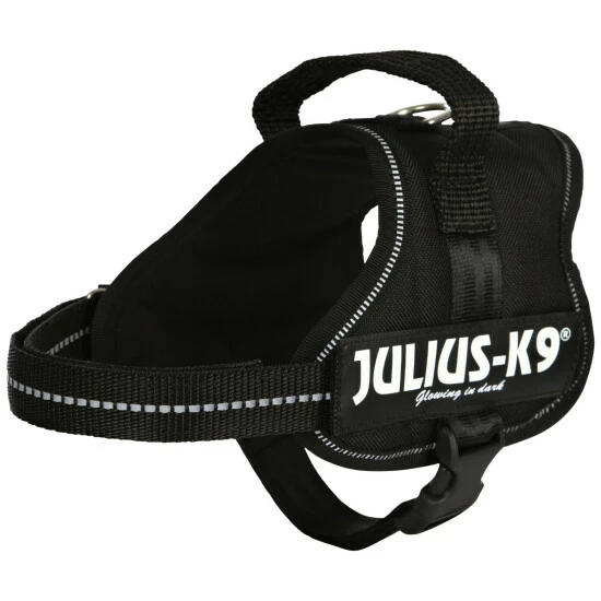 Hunde-Geschirr, Mini-Mini/S, Nylon, Schwarz 4 Hunde-Geschirr, Mini-Mini/S, Nylon, Schwarz – Bild 2