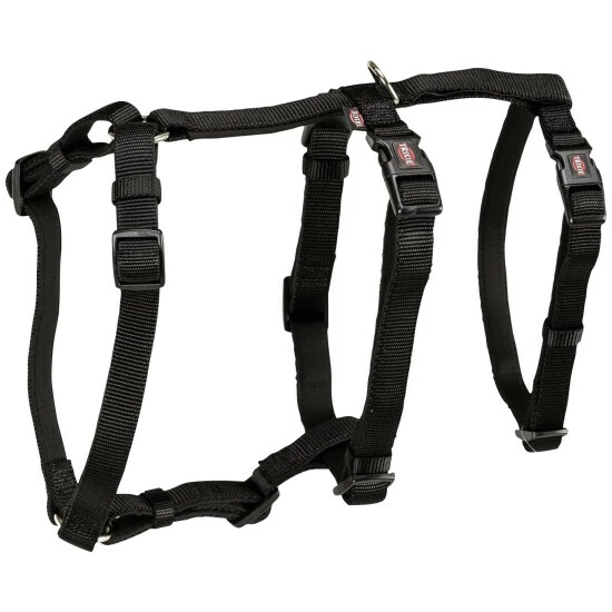 Hunde-Geschirr, S–M, Nylon, Schwarz 3 Hunde-Geschirr, S–M, Nylon, Schwarz