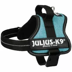 Hunde-Geschirr, Mini/M, Nylon, Ozeanblau