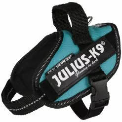 Hunde-Geschirr, Mini/M, Nylon, Petrolfarben