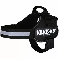 Hunde-Geschirr, 2/L–XL, Nylon, Schwarz