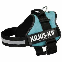 Hunde-Geschirr, 1/L, Nylon, Ozeanblau