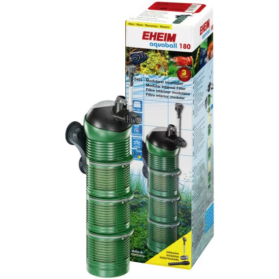 EHEIM Innenfilter »aquaball«, 6 W, Für Aquarien Bis: 180 L, Grün 3 EHEIM Innenfilter »aquaball«, 6 W, Für Aquarien Bis: 180 L, Grün